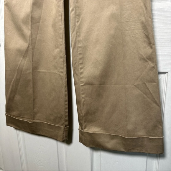 J. Crew Tan Wide Leg Pants - Picture 6 of 14